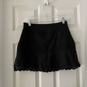 NWT kyodan workout skirt with built in shorts size small Tennis/pickleball black